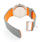 Skagen Men's Ultra Slim Grey & Orange Rubber Chronograph Quartz Watch SKW6132