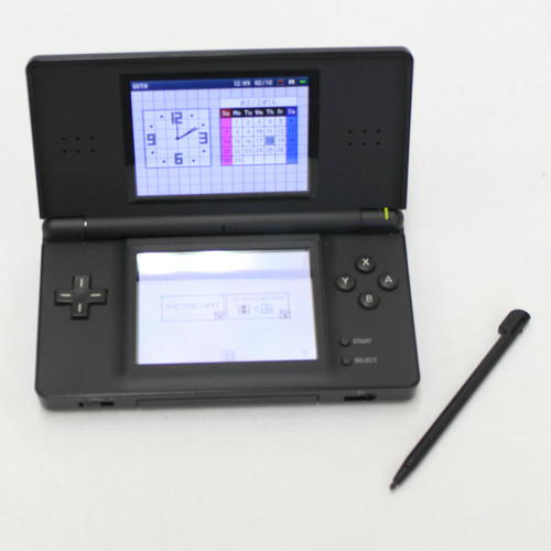 Nintendo DS Lite Onyx Black : Video Games