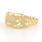 Vintage Classic Estate 14K Yellow Gold Diamond Ornate Ring Band - 0.24CTW