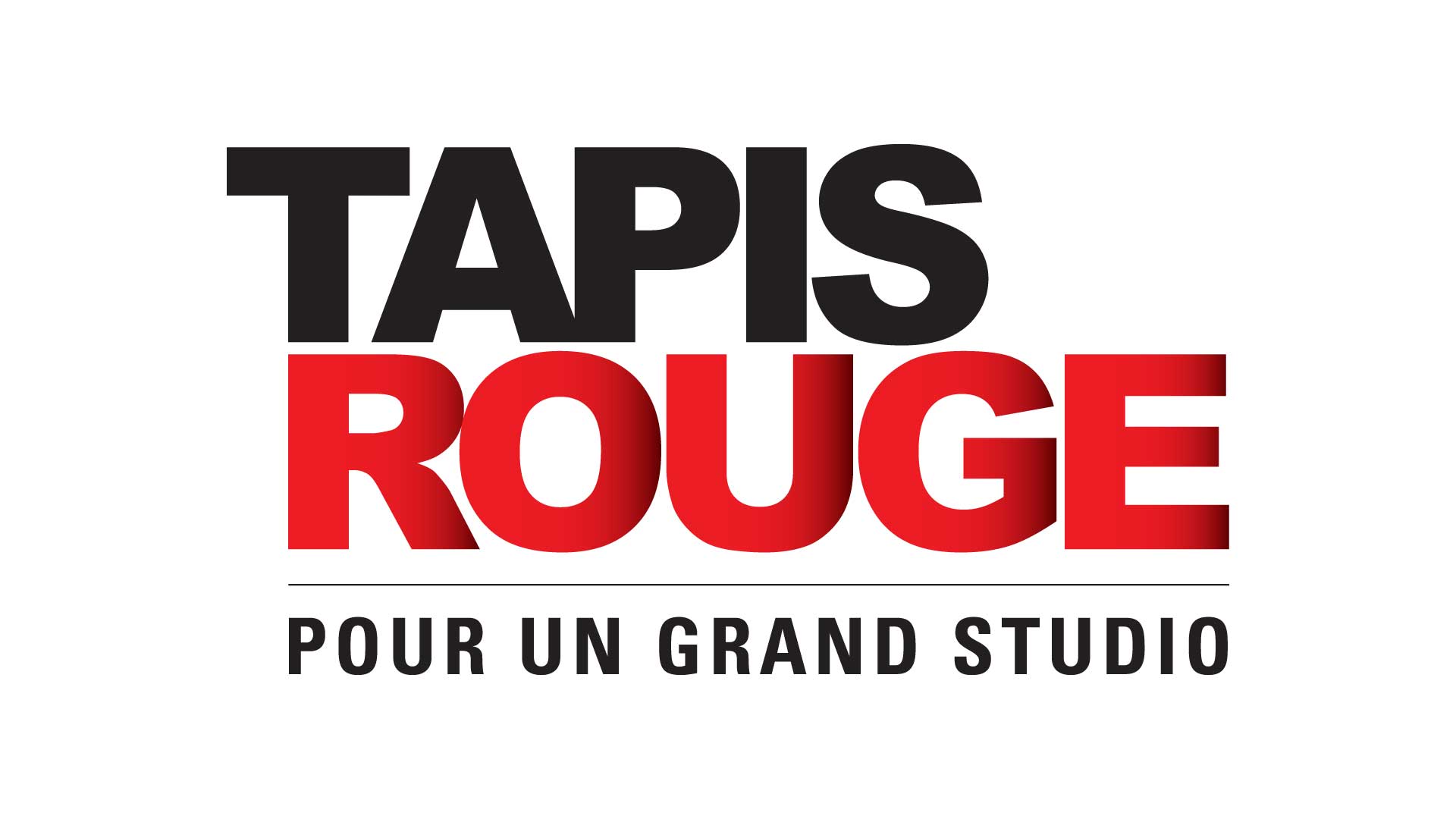 TAPIS ROUGE POUR UN GRAND STUDIO