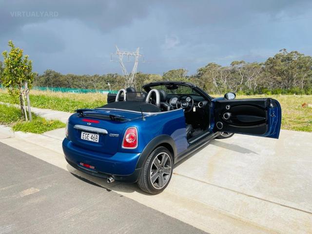 MINI ROADSTER R59 COOPER ROADSTER 2DR SPTS AUTO 6SP 1.6I CONVERTIBLE