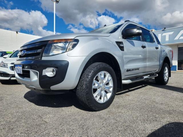 FORD RANGER PX WILDTRAK UTILITY DOUBLE CAB 4DR SPTS AUTO 6SP, 4X4 982KG 3.2DT