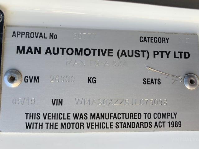 MAN TGX 26.580 6X4