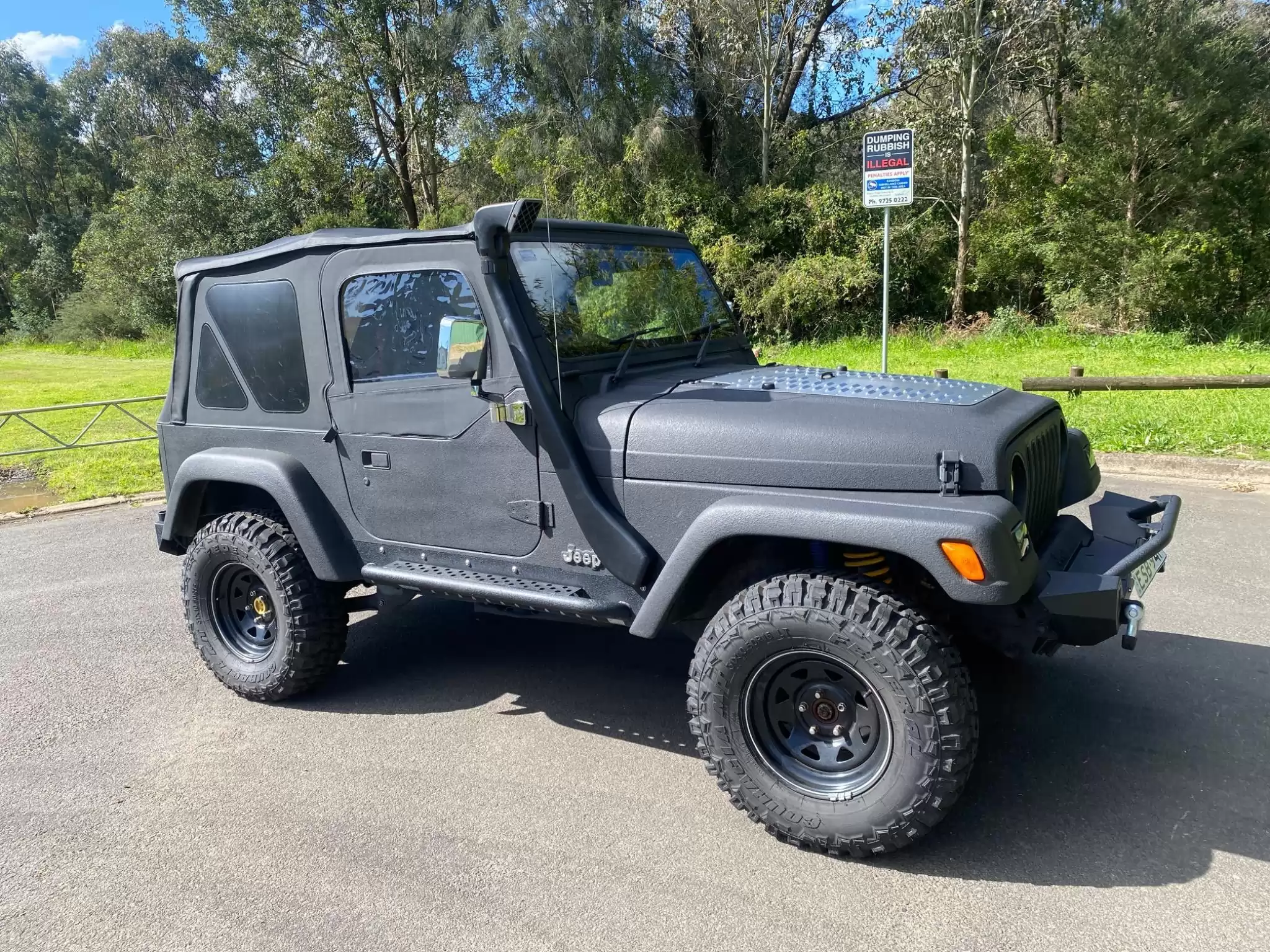 1997 JEEP WRANGLER Manual Unleaded WAGON 