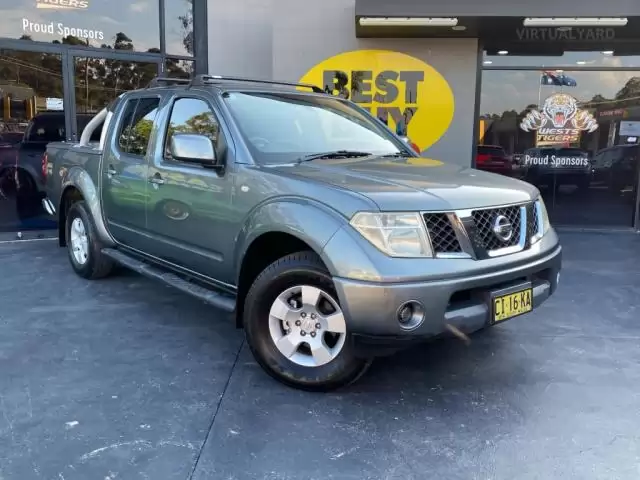 2009 Nissan Navara D40 ST Utility Dual Cab, 4dr, Man 6sp, 4x4, 2.5