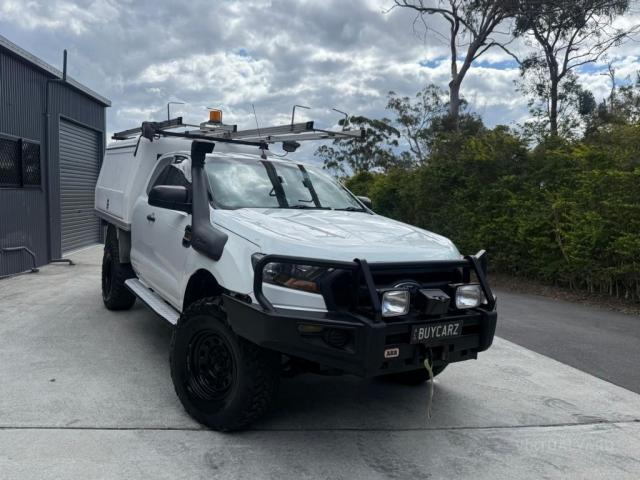 FORD RANGER PX MKII XL CAB CHASSIS SUPER CAB 4DR MAN 6SP, 4X4 1246KG 3.2DT