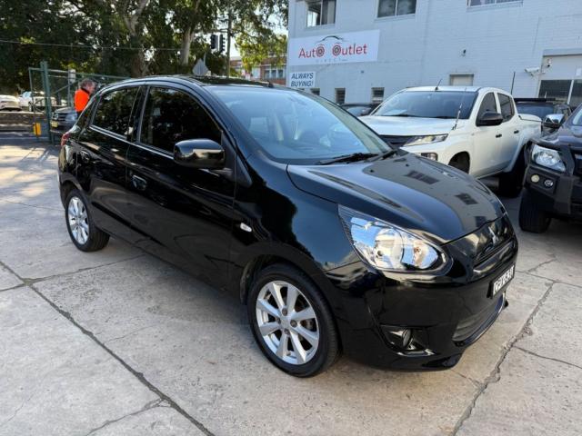 MITSUBISHI MIRAGE LA LS HATCHBACK 5DR CVT 1SP 1.2I [MY14]