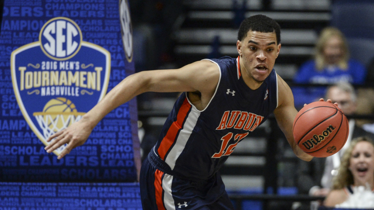 Tyler Harris finishes up his Auburn career at SEC Tournament
