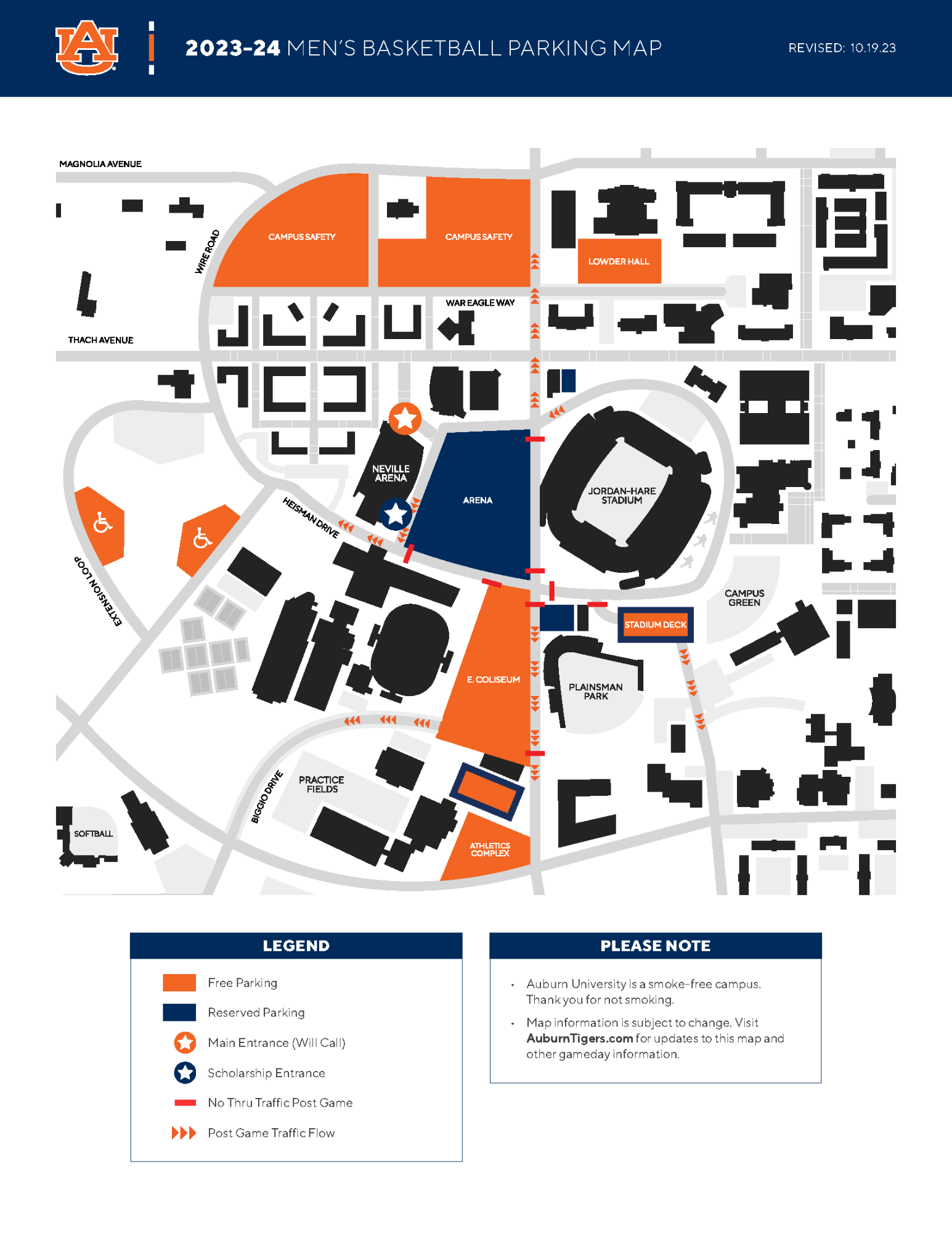 MBB 2023-24 Parking Map