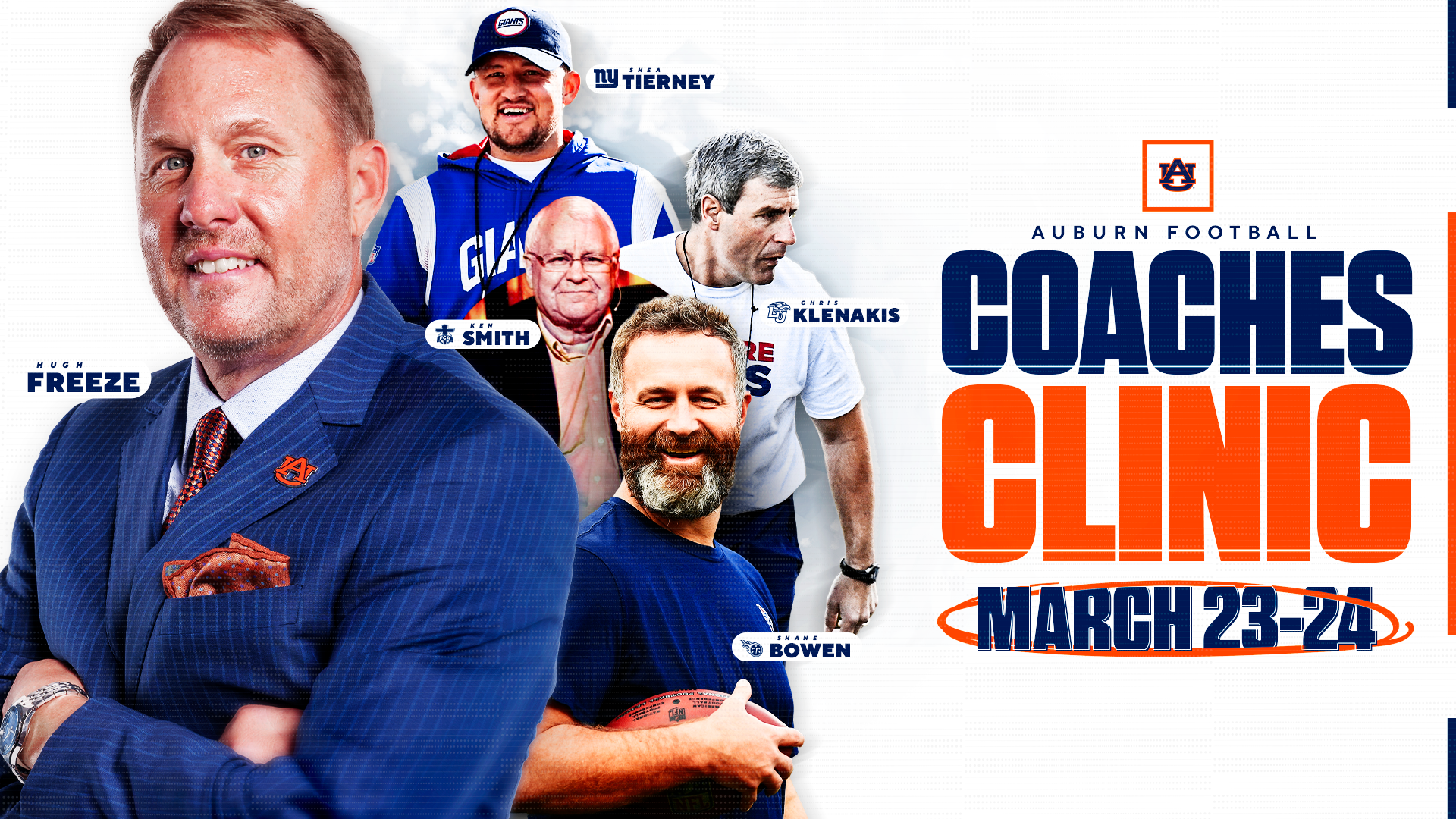 Football: 2023 Coaches Clinic Graphic