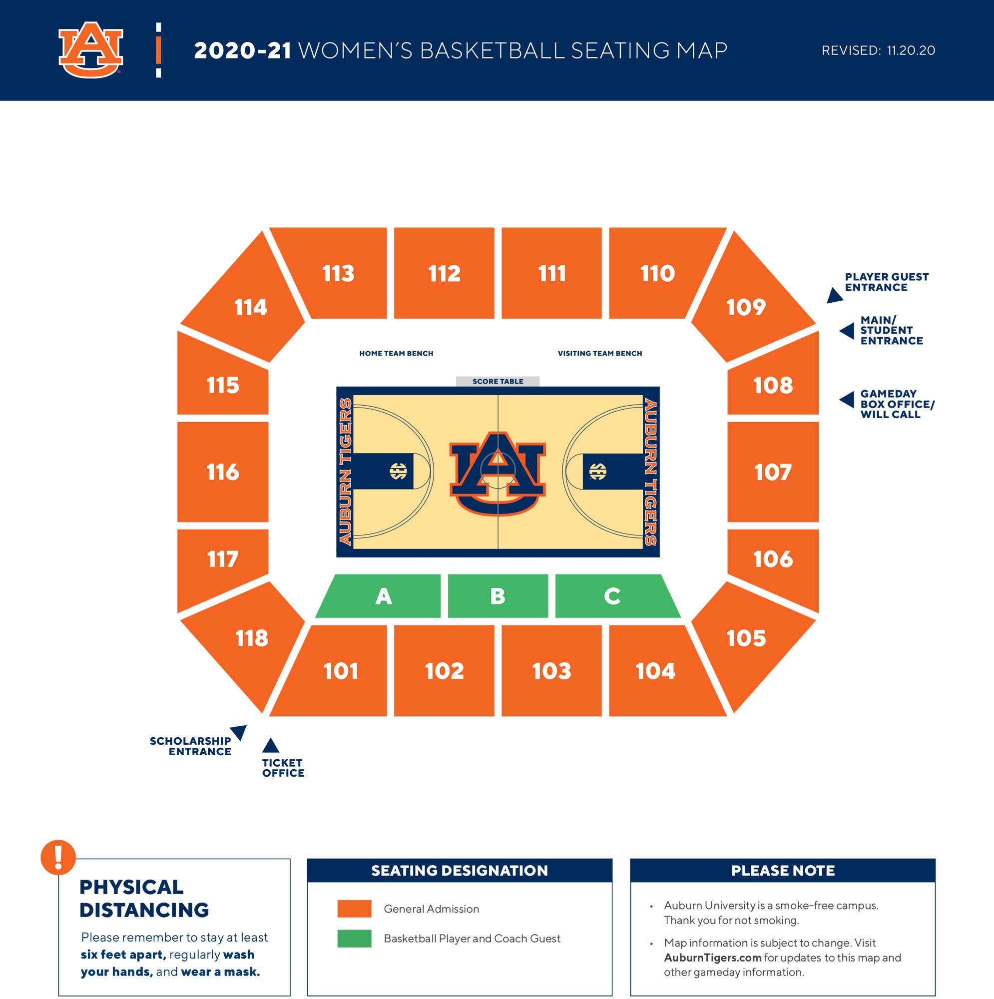 Auburn Arena Seating Chart