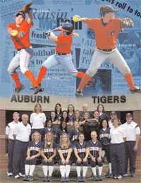 2005 Softball Media Guide Back Cover