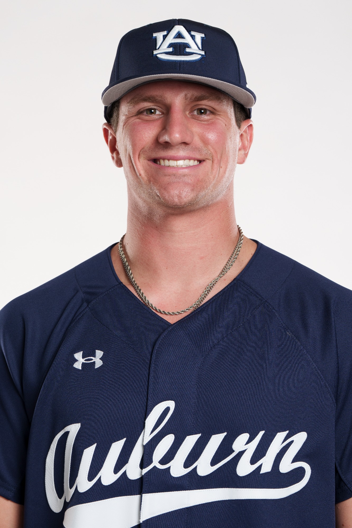 AUBURN, AL - AUGUST 25 - Ty Mauldin during the 2023 Auburn Baseball Headshots in Auburn, AL on Friday, Aug. 25, 2023.Photo by Jamie Holt/Auburn Tigers