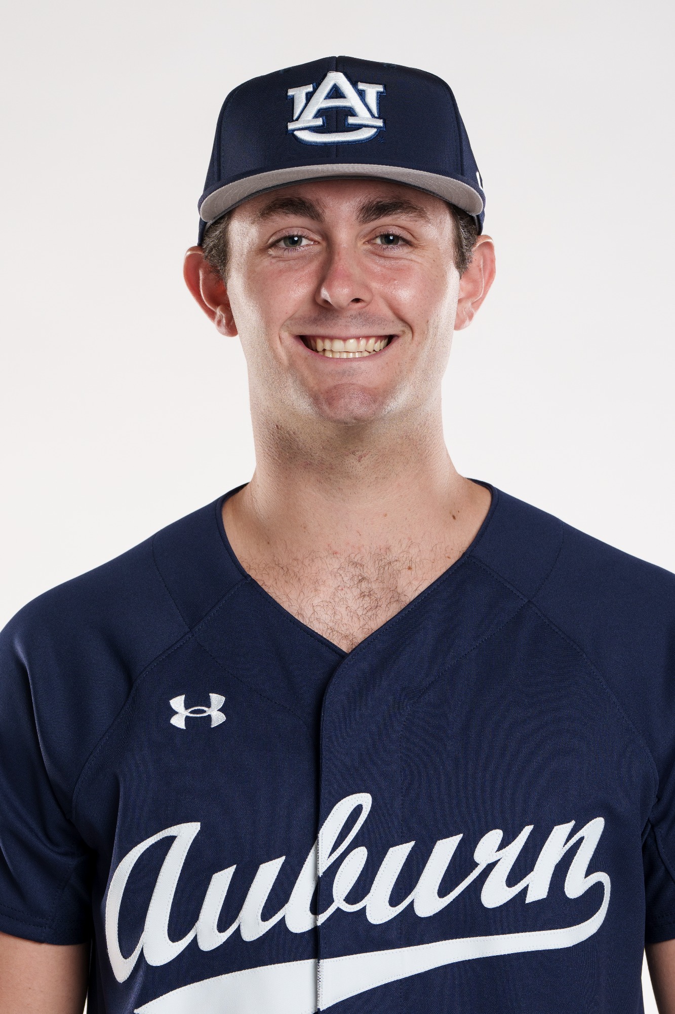 AUBURN, AL - AUGUST 25 - Ryan Olson during the 2023 Auburn Baseball Headshots in Auburn, AL on Friday, Aug. 25, 2023.Photo by Jamie Holt/Auburn Tigers