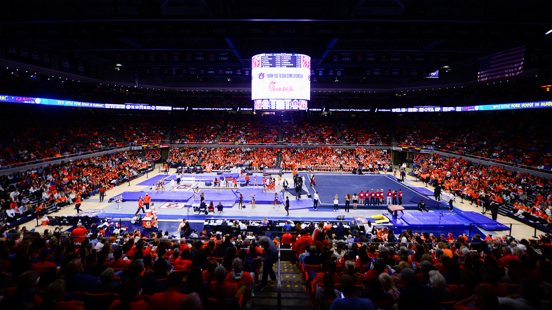 Gymnastics: Auburn vs Alabama