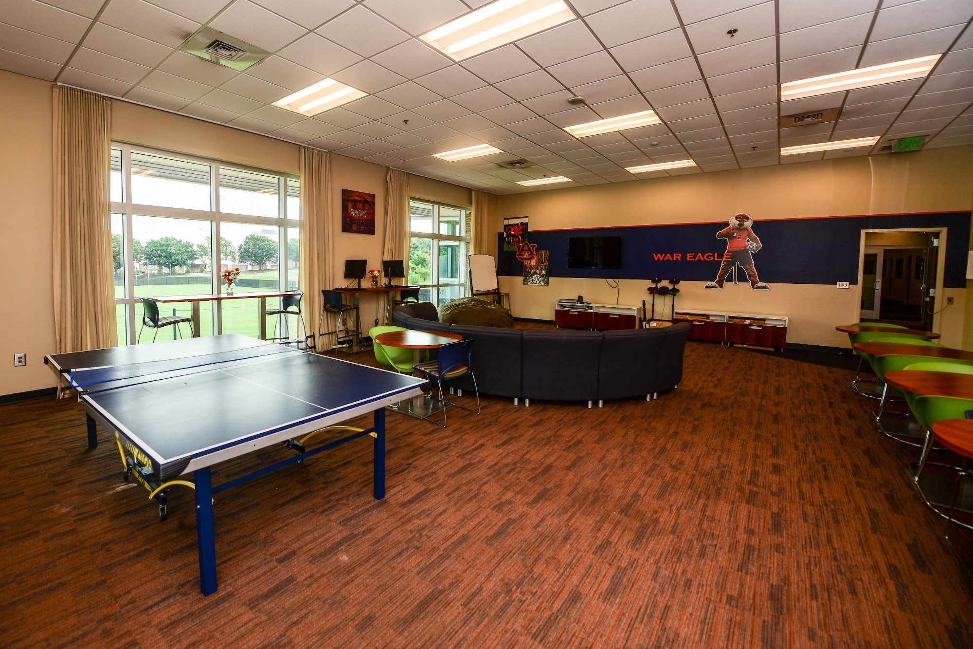 Jun 23, 2020; Auburn, AL, USA; View during a facility photo shoot at Soccer Facility. Mandatory Credit: Shanna Lockwood/AU Athletics