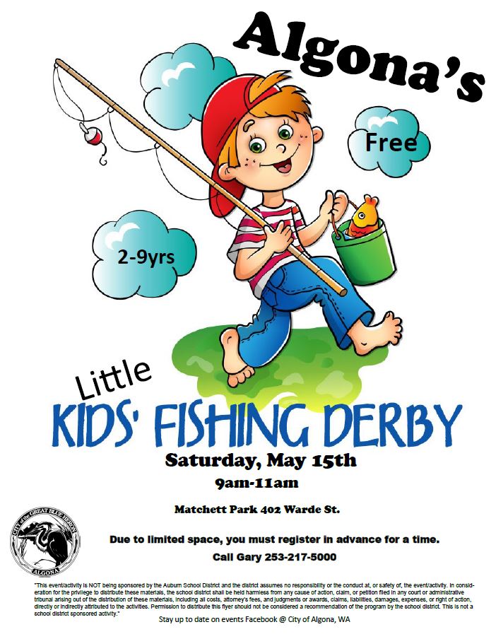 Algona Kids Fishing Derby 2021