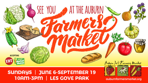 Auburn Farmers Market 2021 Opening Day