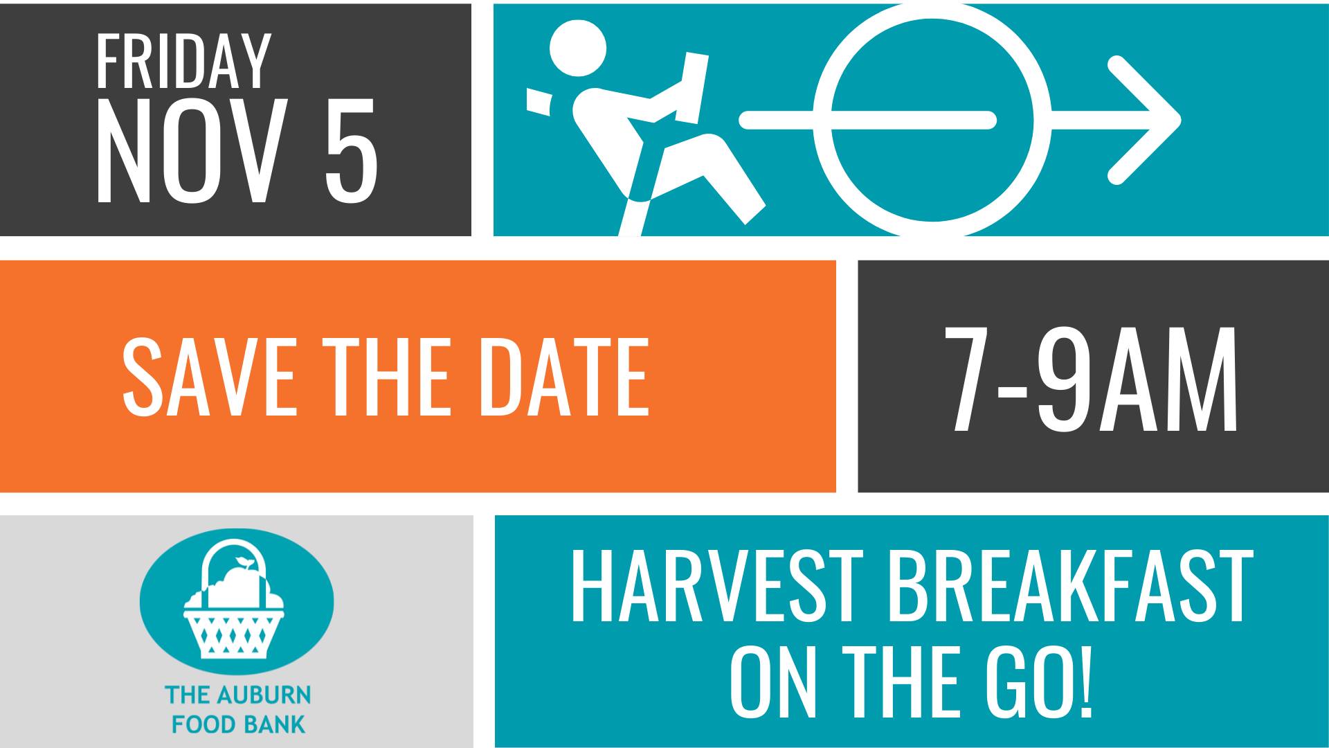 Auburn Food Bank - 2021 Harvest Breakfast on the Go
