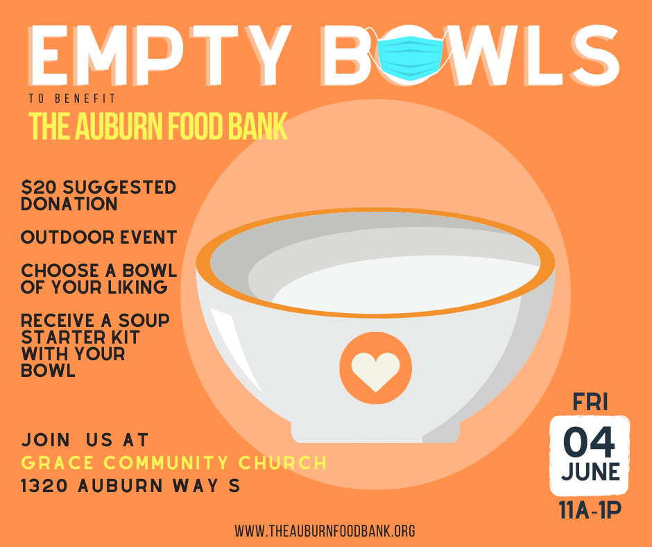 Auburn Food Bank - Empty Bowls Fundraiser 2021