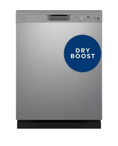 24 in. Built-In Tall Tub Front Control Stainless Steel Dishwasher w/Sanitize, Dry Boost, 52 dBA - Image 2