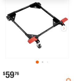 Mobile Base, 500 lbs. Weight Capacity, Adjustable from 12 x 12 in. to 36 x 36 in. Heavy Duty Universal Mobile Stand - Image 1