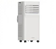  6,000 BTU 115-Volt Smart Portable Air Conditioner Cools 250 sq. ft. with Dehumidifier and Remote, Powered by Hubspace - Image 2