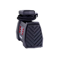 12-Volt DC Portable Fast Flow Air Compressor Air Pump Inflator with Digital Pressure Gauge, LED Light and Auto Shut Off - Image 1