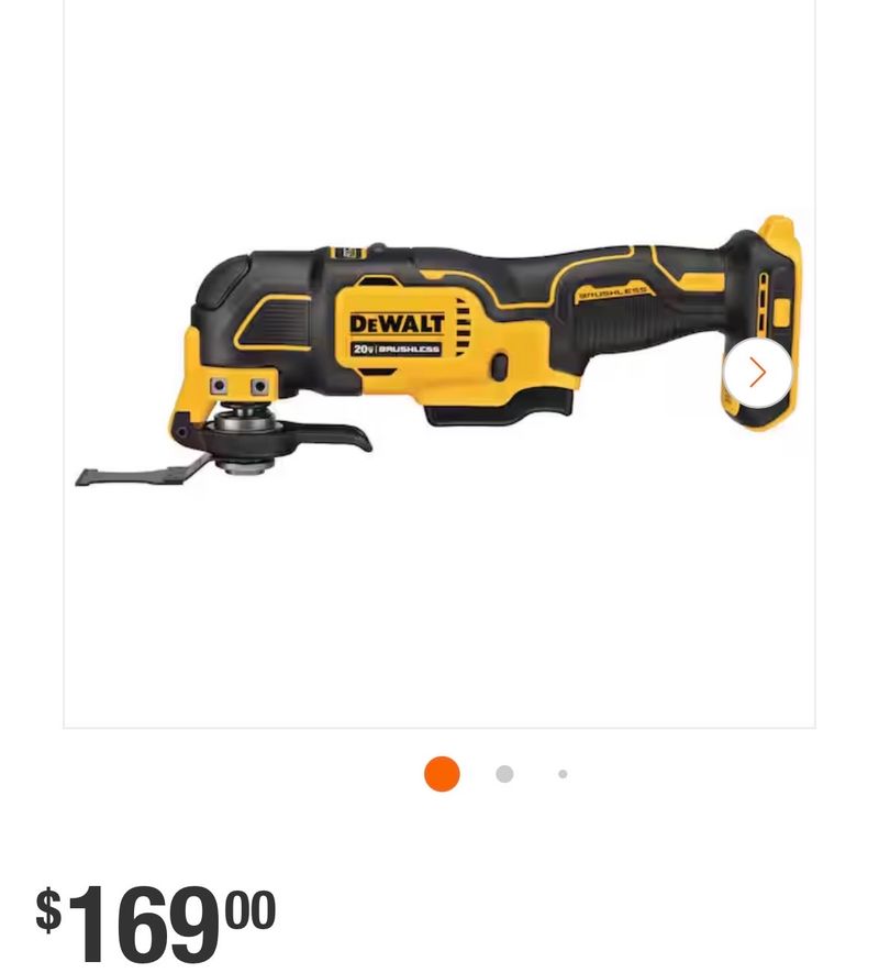 ATOMIC 20V MAX Cordless Brushless Oscillating Multi Tool (Tool Only) - Image 1