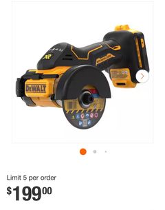 20V XR Cordless 3 in. Cut-Off Tool (Tool Only) - Image 1