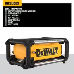 2100 PSI 1.2 GPM 13 Amp Cold Water Electric Pressure Washer with Internal Equipment Storage - Image 3