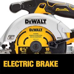 20V MAX Cordless Brushless 6-1/2 in. Sidewinder Style Circular Saw (Tool Only) - Image 3