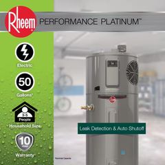 50 Gal. Smart Hybrid Heat Pump Water Heater - Image 2