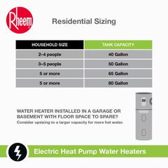 50 Gal. Smart Hybrid Heat Pump Water Heater - Image 3
