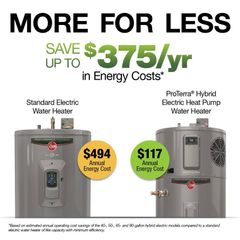 40 Gal. Smart High Efficiency Hybrid Heat Pump Water Heater - Image 4