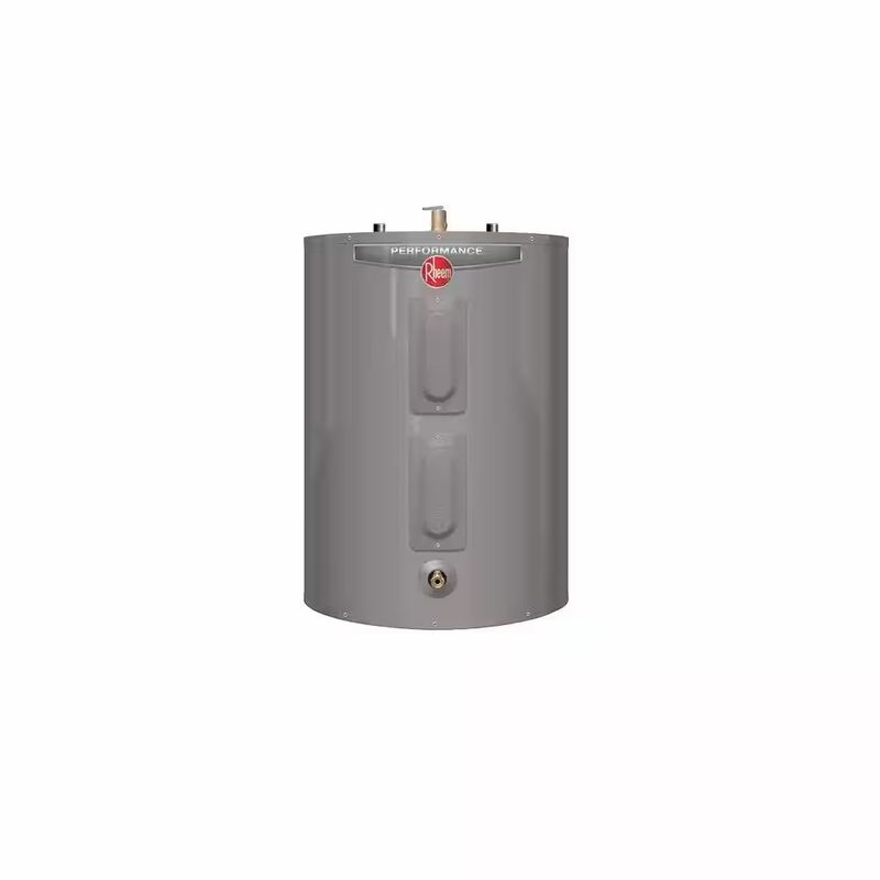 28 Gal. 3800-Watt Elements Short Electric Water Heater - Image 1