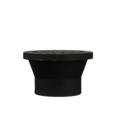 2 in. Round Black Cast Iron Floor Drain - Image 4