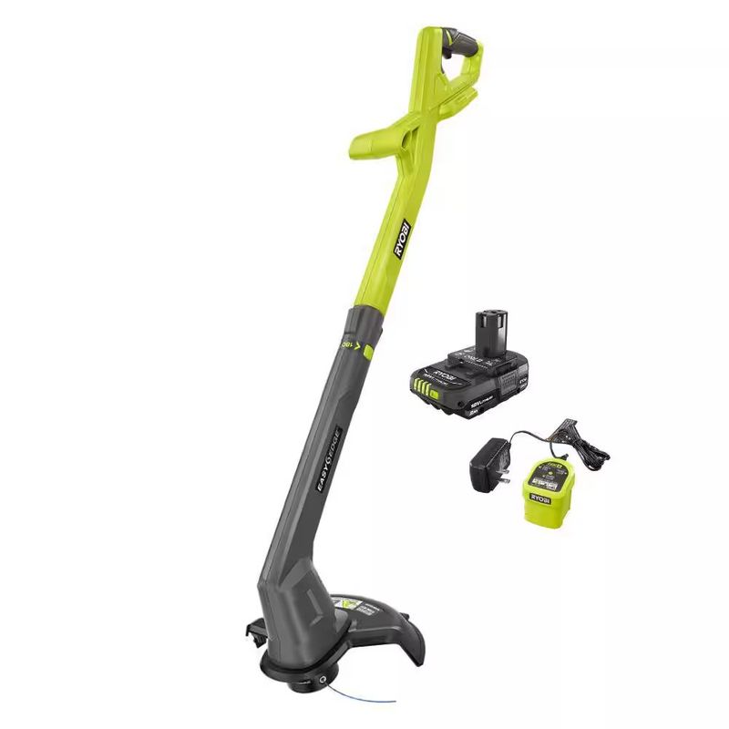 10 in. Cordless Battery String Trimmer/Edger - Image 1