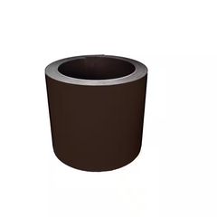 Black/Brown Aluminum Gutter Coil - Image 1