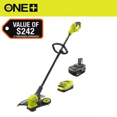 13 in. Cordless Battery String Trimmer/Edger - Image 1
