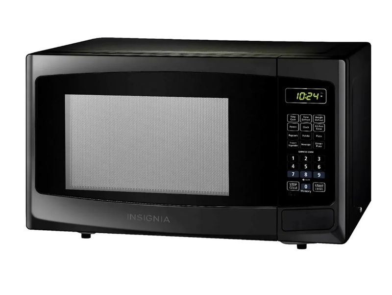 Insignia - 0.7 Cu. Ft. Compact Microwave - Black - Model# NS-7CM6-BK