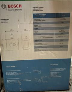 Electric Water Heater - 2.5 gallon - New in the box - Image 3