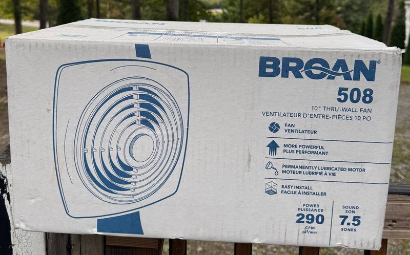 New Ventalation Fan  - Image 1