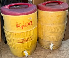 Two Igloo Water Cooler w/ Dispenser - 5 Gallon - Image 1