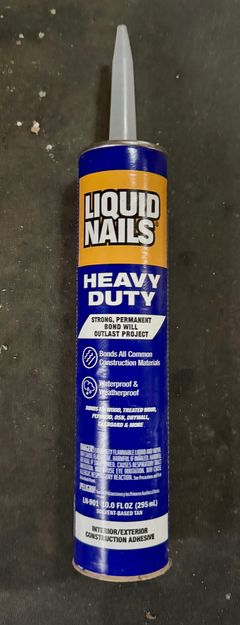 Liquid Nails Heavy Duty Construction Adhesive (x6) - Image 1