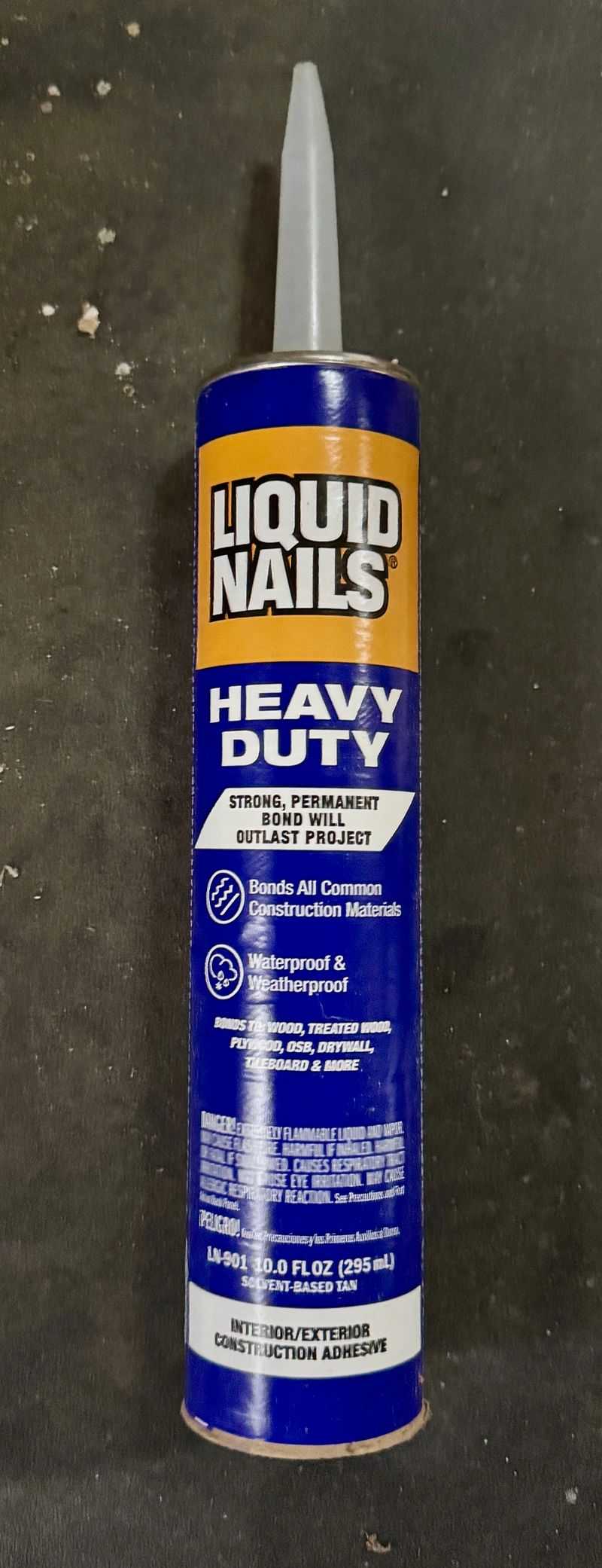 Liquid Nails Heavy Duty Construction Adhesive (x6) - Image 1