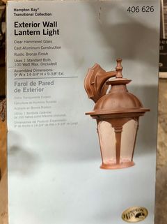 Collection of Rustic Traditional Exterior Lighting  (7 pieces 1 New in the box) - Image 6