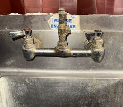 3 Part NSF Commercial Kitchen Sink - Image 3