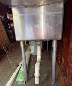 3 Part NSF Commercial Kitchen Sink - Image 5