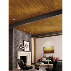 Rustic Pine MDF Surface-Mount Ceiling Plank - Image 4